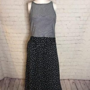 Loft Blue Sleeveless A-line Dress - Size 8